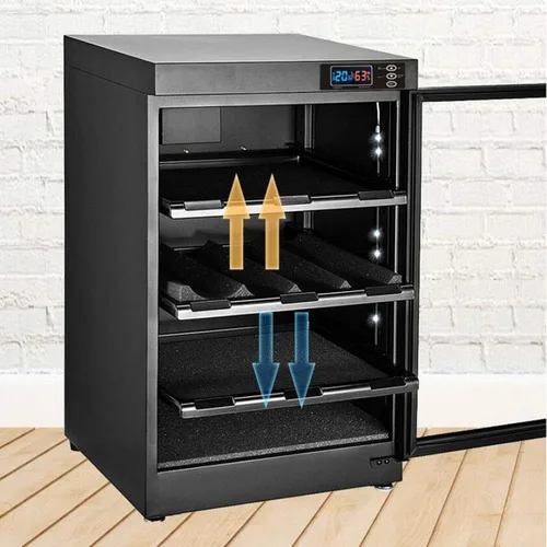 Miniatura 3 de INTBUYING Gabinete seco para cámara 50L Gabinete seco electrónico para almacenamiento de lentes de cámara con cerradura 4 capas inteligente