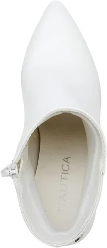 Miniatura 3 de Nautica Botas de invierno con tacón de bloque para mujer punta puntiaguda cremallera lateral media Yeva