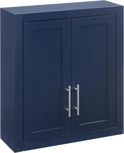 Miniatura 16 de Crosley Furniture Savannah Armario de almacenamiento para baño montado en la pared con estantes para medicinas, Gris