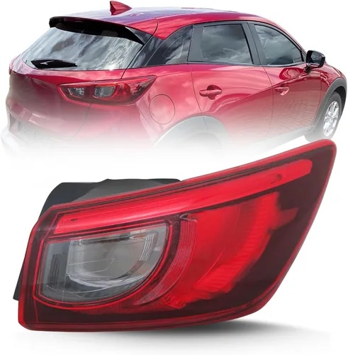 ALLIGATOR AUTO LIGHTS Repuesto para Mazda CX-3 2016 2017 2018 Grand Touring, montaje de luz trasera LED con bombillas, lado derecho/lado del