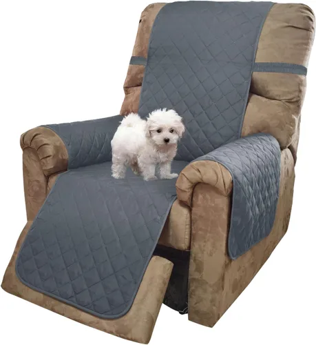 Miniatura 20 de U-NICE HOME Funda de sofá reversible para perros con correas elásticas, resistente al agua, protector de muebles para mascotas, funda de sofá