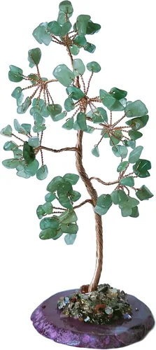 Miniatura 7 de Mina Heal Árbol bonsái de cristales curativos para decoración del hogar, decoración de habitación y escritorio de oficina, regalos espirituales