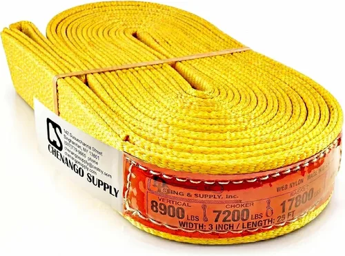Miniatura 26 de DD Sling. Correa de 2 capas para levantamiento, de red de nylon, de doble ojal. Muy resistente (900 tejidos).Capacidad de carga vertical