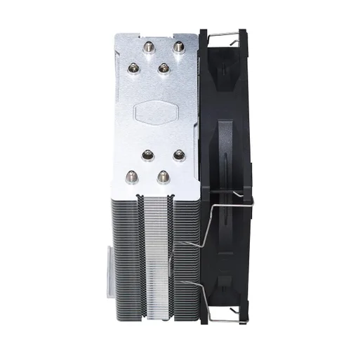 Miniatura 4 de Cooler Master Hyper 212 Halo CPU Air Cooler - Acabado de aluminio blanco puro, 4 tubos de calor de contacto directo continuo con aletas, ventilador