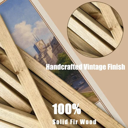 Miniatura 4 de Buenos Aires Argentina - Póster artístico de pared, impresión vintage de viaje con monumento a Obelisco, rollo colgante de lienzo de lino con marco