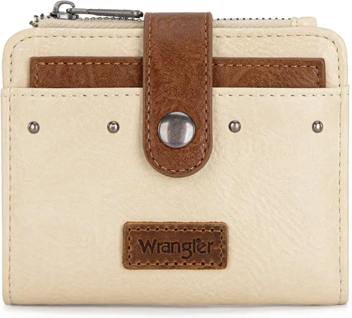 Miniatura 9 de Montana West X Wrangler billetera para mujer, billetera pequeña de dos caras para mujer, billetera para mujeres, billetera para tarjetas de crédito