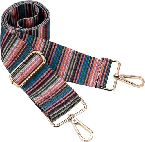 Miniatura 604 de ZOOEASS - Correa de repuesto para cartera, para colgar en el hombro o para cruzar, ancha y ajustable, de lona