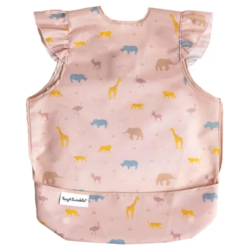 Miniatura 20 de Tiny Twinkle - Babero a prueba de desordenes para bebés varones Babero impermeable para niños pequeños para comer Delantal para bebé para Space
