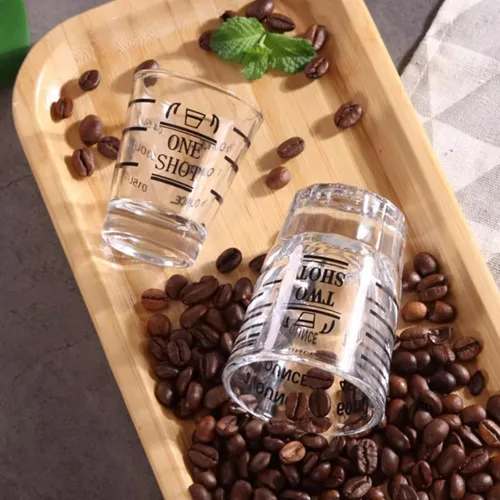 Miniatura 2 de Vasos de chupito, vaso medidor, líquido pesado, copa de vino, vaso de chupito de expreso, 1.5 onzas/1.5 fl oz (paquete de 0.1 - 1.5 fl oz)