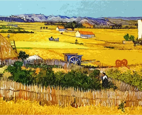 Miniatura 7 de Serie de Obras Maestras de Vincent Van Gogh Pintura por Números para Adultos de Tucocoo, Kits de Pintura por Números DIY para Adultos Principiantes