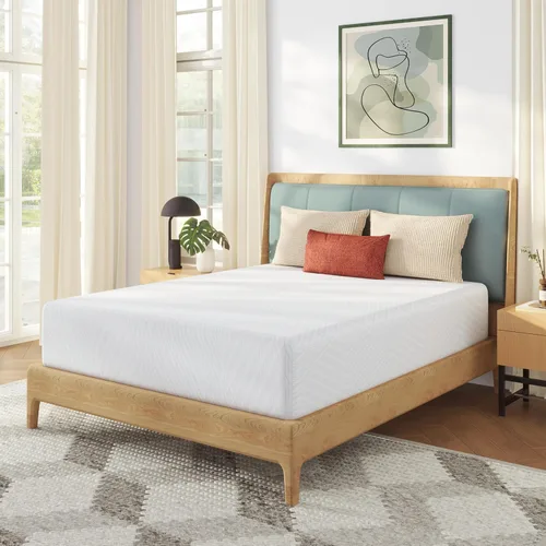Miniatura 9 de MLILY Colchón Full en una caja, colchones de 6 pulgadas para cama de plataforma cama doble tamaño litera, espuma viscoelástica firmeza media
