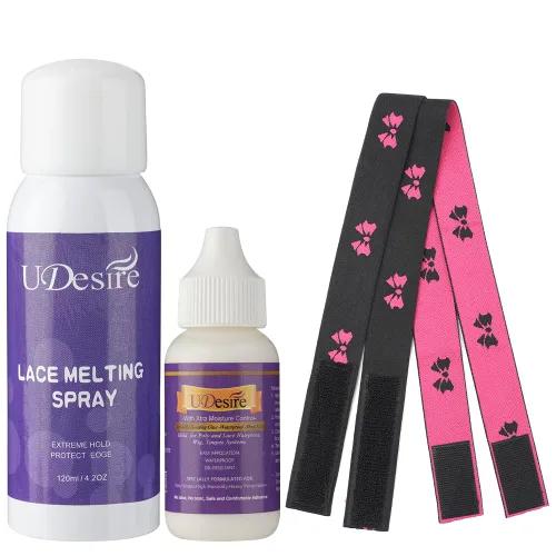 Miniatura 9 de Pegamento invisible de unión - Impermeable 1.3oz - Control de humedad extra - Pegamento de peluca de sujeción ligera para peluca de polietileno