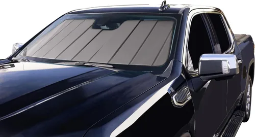Miniatura 2 de Covercraft Protector solar personalizado UVS100 UV11163SV Compatible con modelos seleccionados de Nissan Juke, color plateado