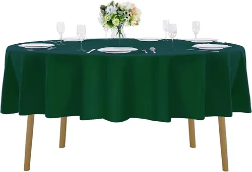 Miniatura 119 de Cupuamon - Mantel rectangular de 60 x 84 pulgadas, tela de poliéster lavable para decoración de bodas, fiestas, cenas y banquetes