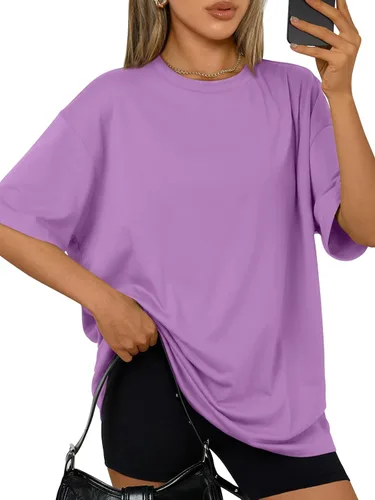 Miniatura 187 de Trendy Queen - Camisetas de entrenamiento de moda para mujer, camisetas atléticas de manga corta para verano y primavera, disponibles en tallas