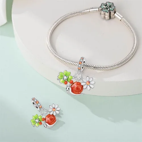 Miniatura 14 de LIGHTDOG Abalorios de plata de ley 925 para pulseras Pandora, collares para mujer, cuentas colgantes, cuentas de joyería, regalos para mujeres