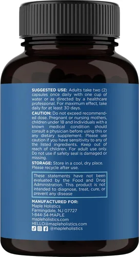 Miniatura 4 de Biotin 10000mcg y suplemento de colágeno – Suplemento para el crecimiento del cabello con palma enana americana para mujeres y hombres – Cola