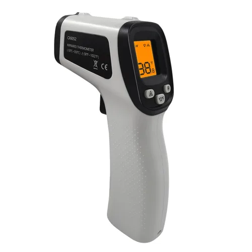 Pistola termómetro digital infrarroja para cocinar, barbacoa, horno de pizza, termómetro infrarrojo láser con retroiluminación, -58℉~1022℉(-58.0