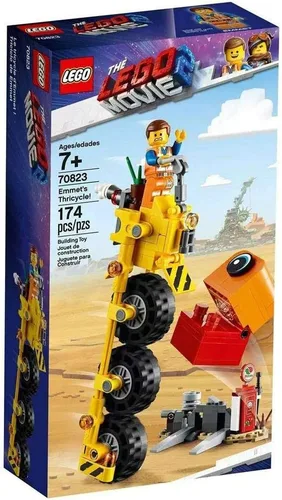 LEGO THE LEGO MOVIE 2 Emmet’s Thricycle! 70823 Kit de construcción de bicicleta de 3 ruedas de juguete, para niños, 2019 (173 piezas)