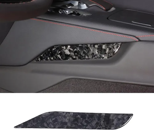 Miniatura 17 de TOYCIDFG Caja de almacenamiento para panel de palanca de cambios de consola central de automóvil, cubierta lateral para Chevrolet Corvette C8 Z06