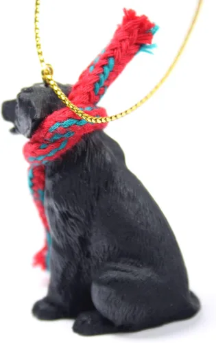 Miniatura 2 de Conversation Concepts Black Lab Tiny - Adorno de Navidad en miniatura, ¡encantador!