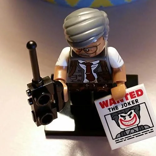 Miniatura 3 de BATMAN DC Comics Lego Movie 008 Comisionado Gordon Mini Bolsa Ciega Figure_71017