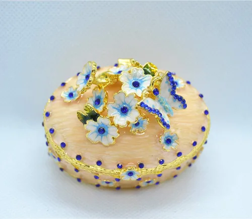 Miniatura 3 de Aelidiya - Joyero decorativo con diseño de mariposas para decoración del hogar