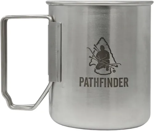 Miniatura 4 de The Pathfinder School Taza de Anidación de Acero Inoxidable y Cantimplora Scout M34 - Equipo y Suministros de Supervivencia - Equipo Bushcraft