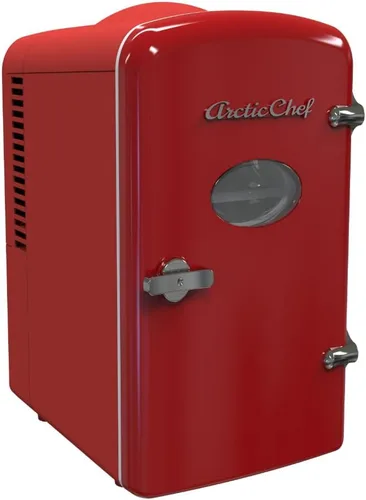 Miniatura 3 de Refrigerador Mini Compacto ARCTIC CHEF - Rojo, 0,14 pies cúbicos