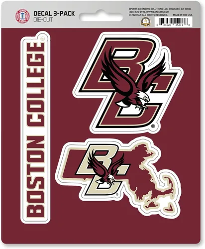 Miniatura 21 de FANMATS NCAA Unisex NCAA 3 Piece Decal Set