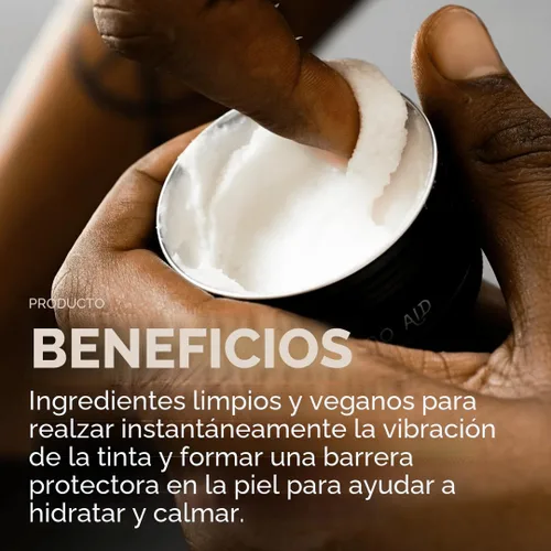 Miniatura 3 de Mad Rabbit Bálsamo para tatuajes y crema de cuidado posterior: mejora el color que revive tatuajes viejos, hidrata nuevos tatuajes, fabricado