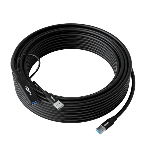 Miniatura 9 de Cable de extensión USB 3.0 de 1 pie (paquete de 2), cable extensor tipo A macho a hembra, trenzado de nailon, transferencia de datos de 5 Gbps