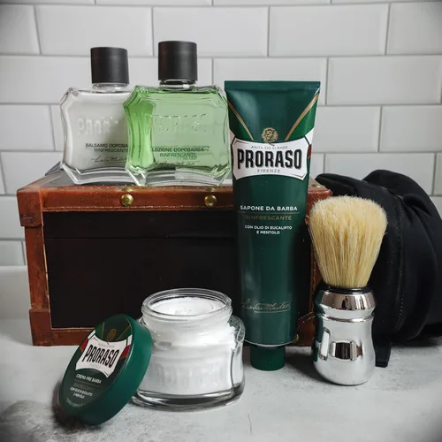 Miniatura 6 de Proraso Crema de afeitar refrescante para hombres