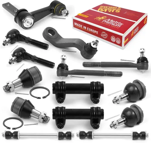 Miniatura 49 de Metrix Premium Chassis Parts - Kit de suspensión delantera de 10 piezas para BMW X5 2007-2013, BMW X6 2008-2014, reemplazo, fabricado en Europa
