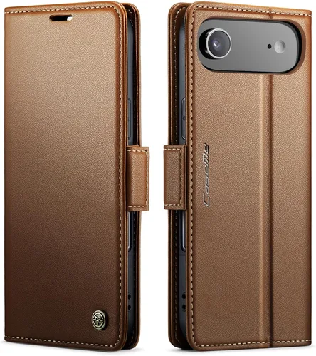 Miniatura 35 de QLTYPRI Funda tipo cartera para iPhone 7/8/SE 2020/SE 2022 5G, funda magnética de piel sintética de alta calidad con bloqueo RFID, ranuras