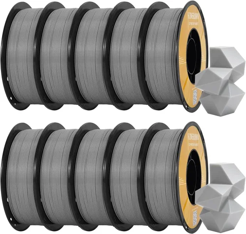 Miniatura 26 de Kingroon - Filamento de impresora 3D PETG de alta velocidad de 0.069 pulgadas, filamento rápido para impresora 3D para filamento de impresión hiper