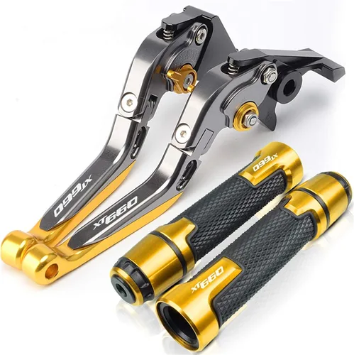 Miniatura 11 de Para Yamaha XT660 XT 660 XT660X XT660/X/R/Z 2004-2017 2016 2015 2014 2013 2012 Empuñaduras de motocicleta Embrague Palancas de embrague de freno