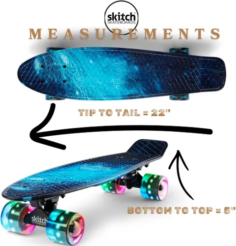 Miniatura 4 de SKITCH Patinetas para niños, adolescentes y adultos Juego de regalo de patineta premium para principiantes y profesionales, completo con tabla