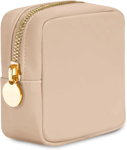 Miniatura 8 de DANCOUR Bolsas de maquillaje de nailon para mujer, bolsa grande de aseo de viaje, bolsa de cosméticos, organizador de maquillaje
