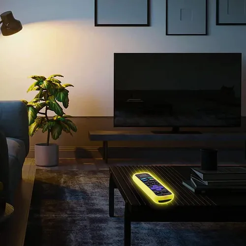 Miniatura 4 de Wevove - Juego de 3 fundas para control remoto Roku, compatible con TCL Roku Smart TV Steaming Remote, controlador protector de silicona, funda
