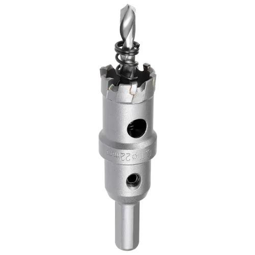 Miniatura 29 de Sierra de agujero TCT de 0.551 in, 9/16 pulgadas de diámetro de corte de carburo de tungsteno, abridor de agujeros con punta de carburo
