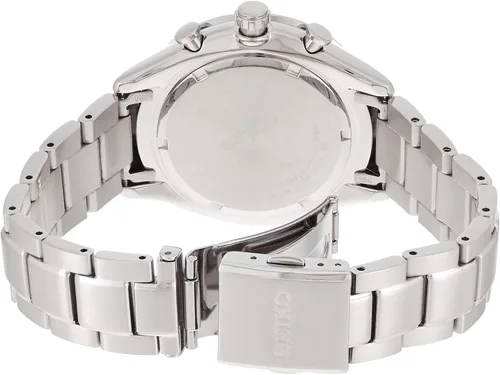Miniatura 2 de Seiko SPC153P1, cronógrafo de los hombres, pulsera de acero inoxidable caso & 100m WR, SPC153