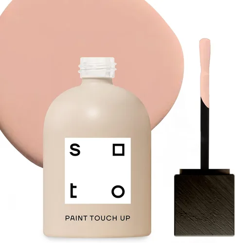 Miniatura 14 de soto Pintura de Retoque Rosa, Multi-Superficie, Acabado Mate (No. 31 Yeso Marroquí) — 10 Mililitros de Reparación de Arañazos para Muebles, Paredes