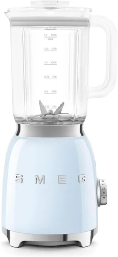 Miniatura 3 de SMEG BLF03 - Licuadora de estilo retro, licuadora de encimera de 600 W con jarra sin BPA de 48 onzas, 3 velocidades + pulso, trituración de hielo
