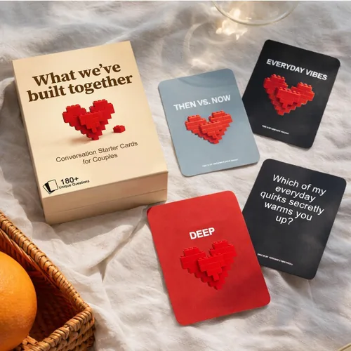 Miniatura 2 de Lo que hemos construido juntos: tarjetas de inicio de conversación divertidas y románticas para adultos, las mejores ideas para citas nocturnas