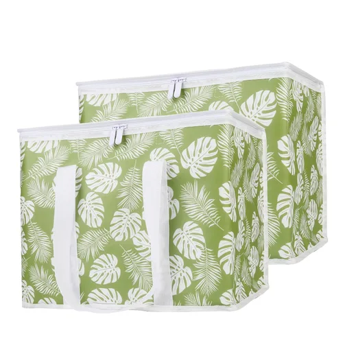 Miniatura 35 de Bodaon Paquete de 3 bolsas aisladas para entrega de alimentos para comidas calientes y frías, bolsas enfriadoras XXL, bolsa aislante para catering