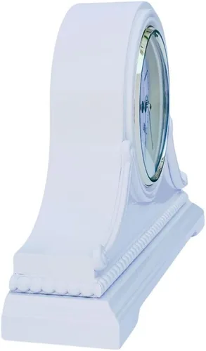 Miniatura 4 de Relojes de Repisa, Funcionan con Baterías, Reloj de Mesa de Madera Silencioso con Campanadas Westminster a Cada Hora, Reloj de Repisa de Madera
