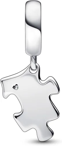Miniatura 2 de Pandora 792241C01 - Abalorio colgante con circonita cúbica transparente, Plata esterlina, circonita