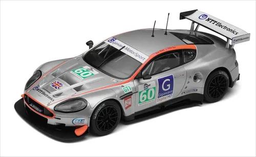 Miniatura 7 de Scalextric Aston Martin V8 Gulf #19 Rikki Cann Racing 1:32 Slot Race Car C4209, Azul Claro y Naranja