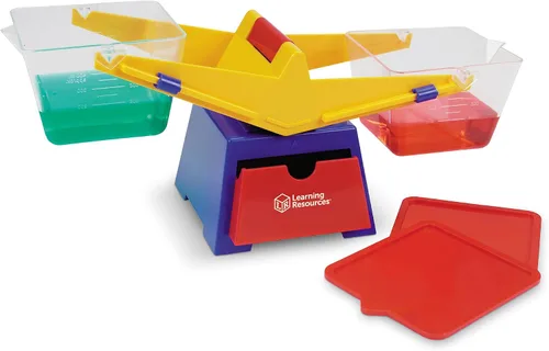 Miniatura 4 de Learning Resources – Balanza de enseñanza primaria con cubetas